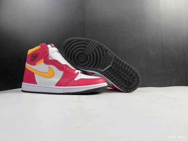 Bmlin Shoes OGLight 1 555088-603 Air High Jordan Red Fusion 0811